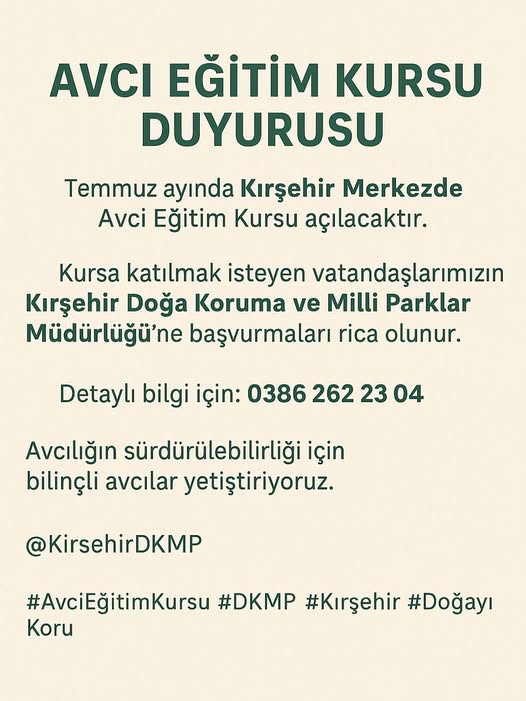 Avcı Kursu