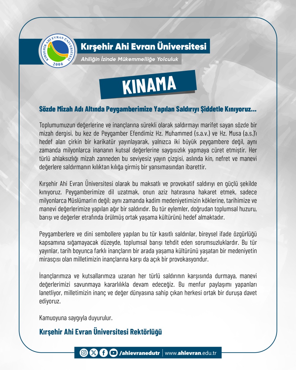 Kınama