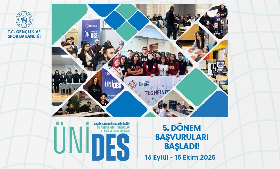 Genç Fikirlerin Ana Sponsoru Üni̇des’te Yeni Dönem Başlıyor! 🚀Fikrini Projeye Dönüştürmek Isteye