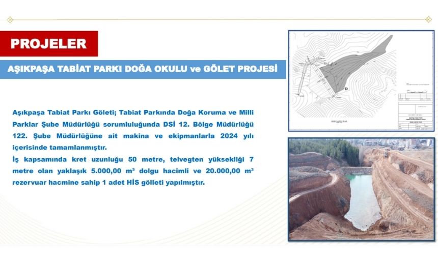 Aşıkpaşa Tabiat Parkı Proje