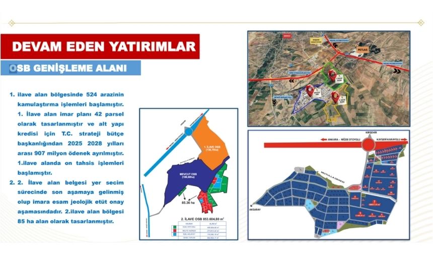 Osb Genişleme Alanı Devam Eden