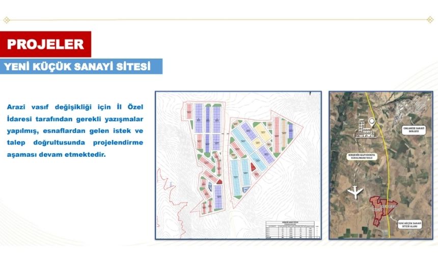Yeni Küçük Sanayi Sitesi Proje