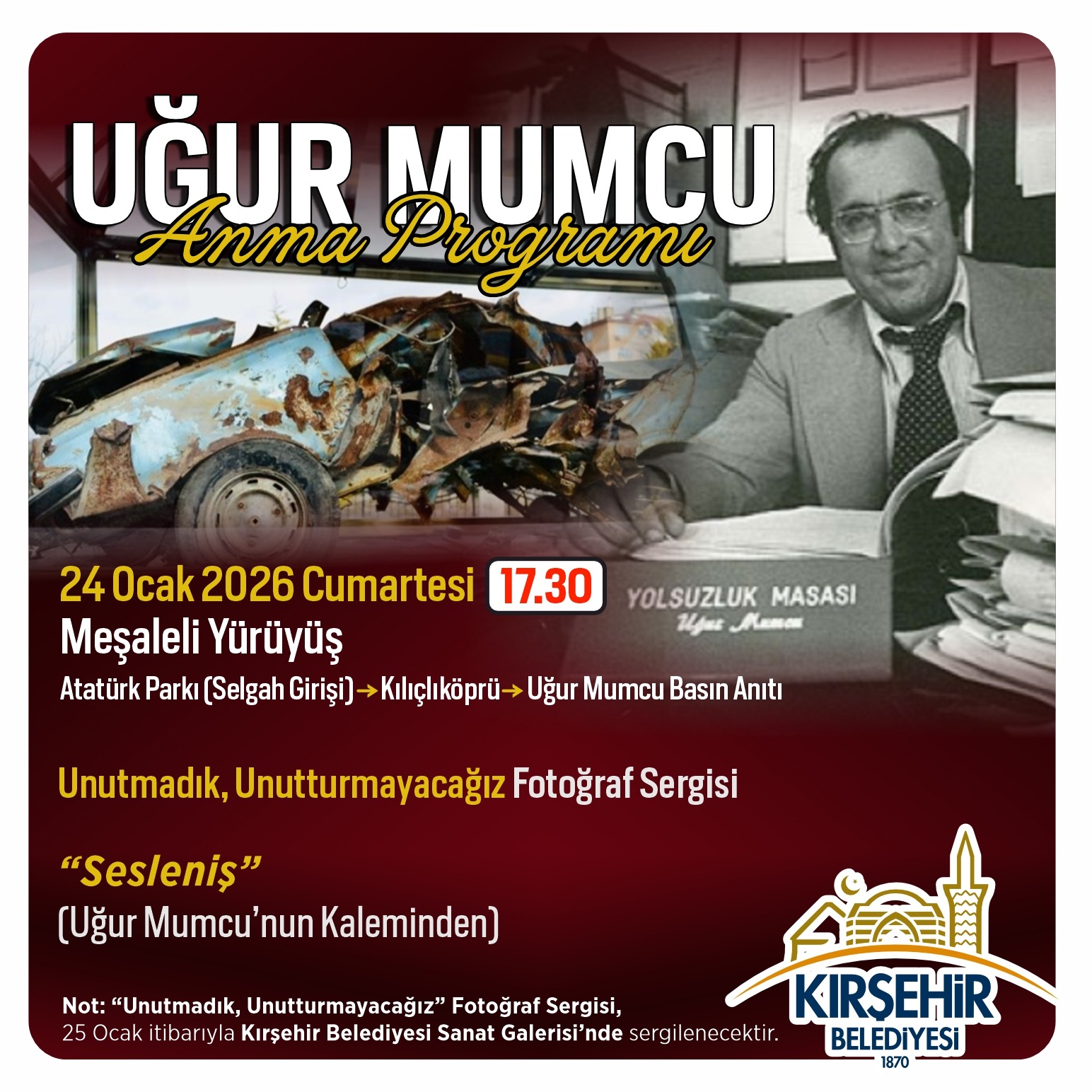 Uğur Mumcu Anma Programi