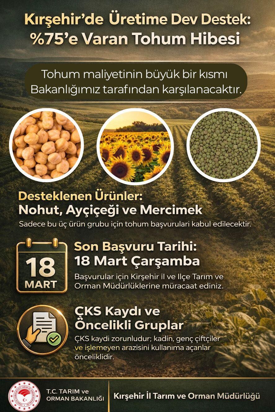 Ziraat Son Başvuru