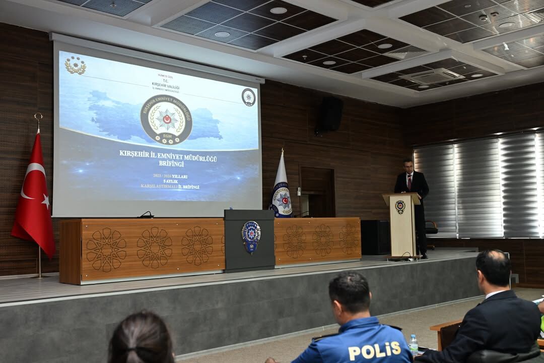 İl Emniyet Müdürümüz Sayın Dr. @Mesutgorucuresmi Başkanlığında, Birim Amirlerimizin Katılımıyla (2)