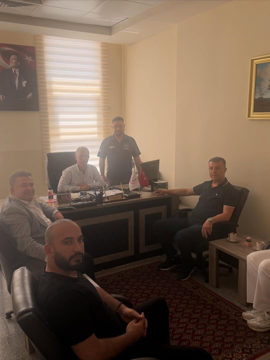 Sağlık Sen Kırşehir Şubesi Olarak, Çiçekdağ İlçe Devlet Hastanesi Başhekimi Sayın Dr. Deniz Alak (1)