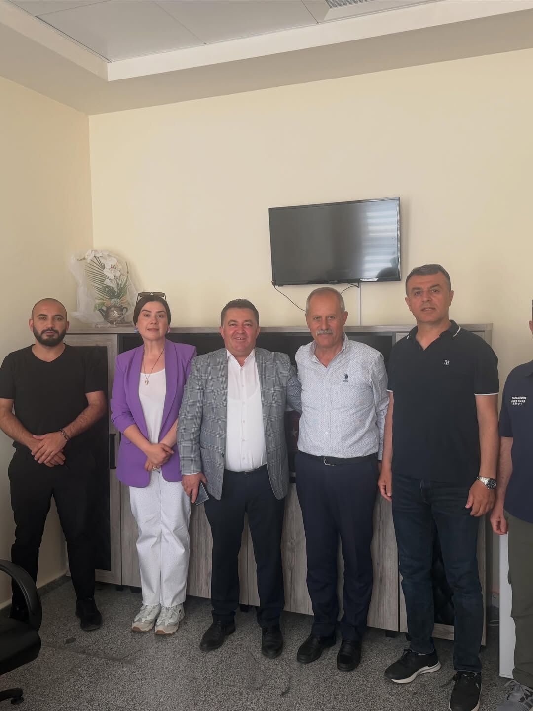 Sağlık Sen Kırşehir Şubesi Olarak, Çiçekdağ İlçe Devlet Hastanesi Başhekimi Sayın Dr. Deniz Alak (2)