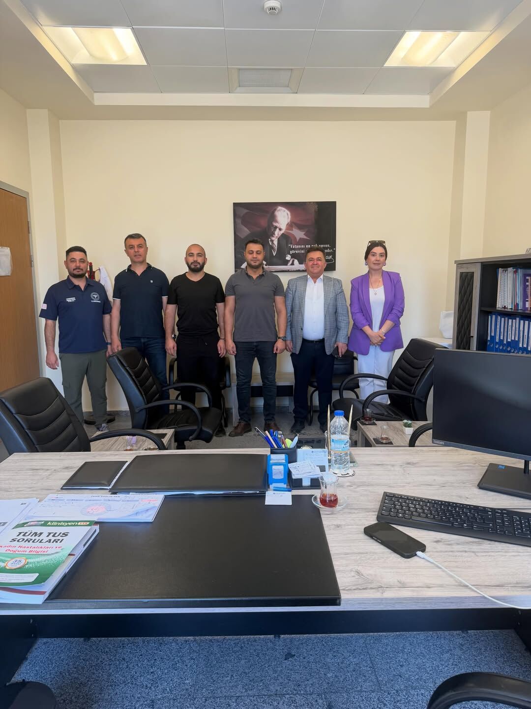 Sağlık Sen Kırşehir Şubesi Olarak, Çiçekdağ İlçe Devlet Hastanesi Başhekimi Sayın Dr. Deniz Alak