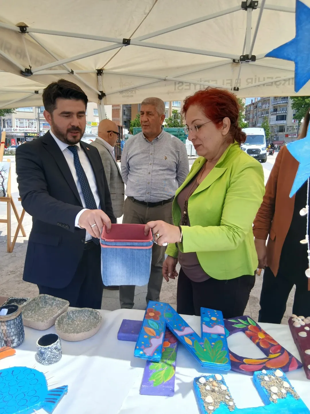 ♻️ Türkiye Çevre Haftası Etkinlikleri Kapsamında “Atıktan Sanata” Sergisi Ziyaret Edilditürkiye (11)