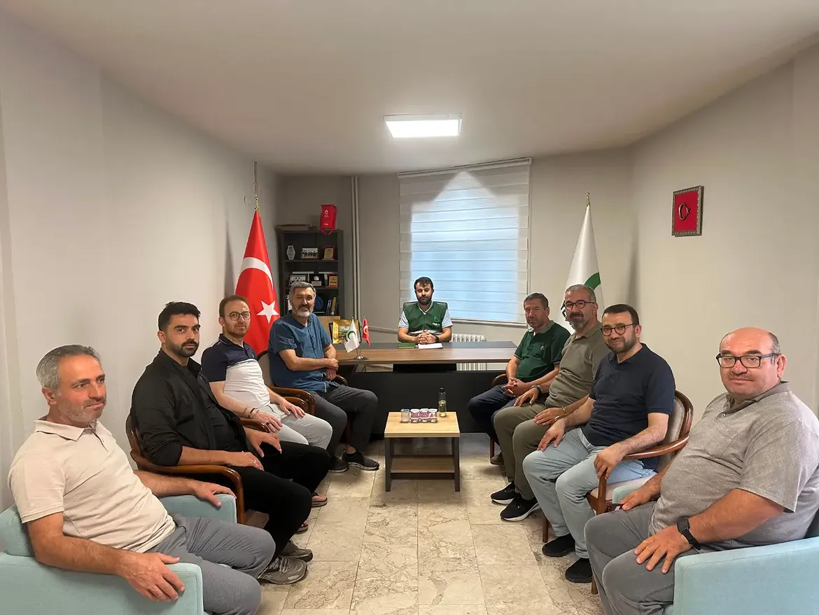 Bursa’dan Ilimize Gelen Mücahit Karacif, Prof. Dr. İbrahim Diler, Ahmet Şevki Şakalar, Diş Heki
