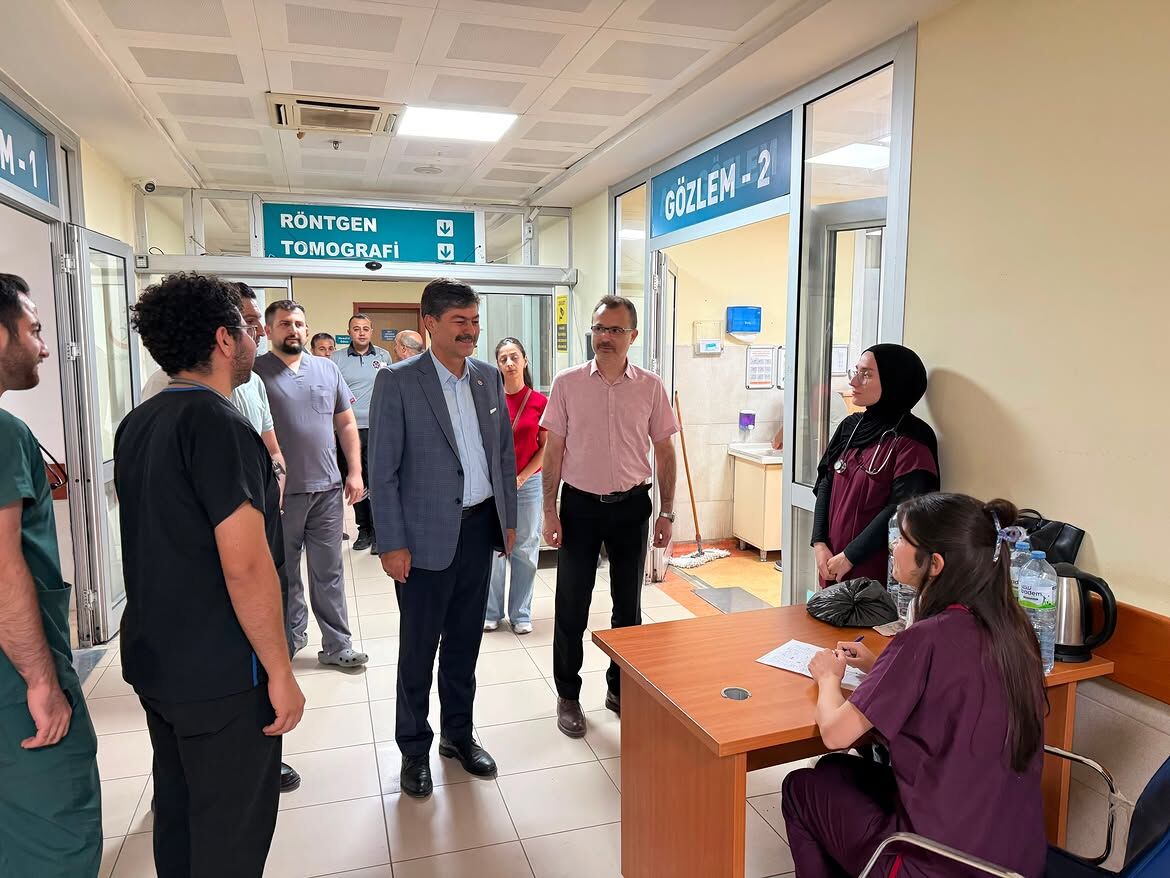 📍 Kırşehir Eğitim Ve Araştırma Hastanesii̇l Sağlık Müdürümüz Sayın Süleyman Ersoy Ile Birlikte K
