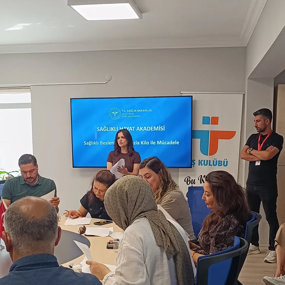 Merkez Sağlıklı Hayat Merkezi Personelleri Tarafından İşkur Personeline Saha Elçileri Eğitimi V (1)