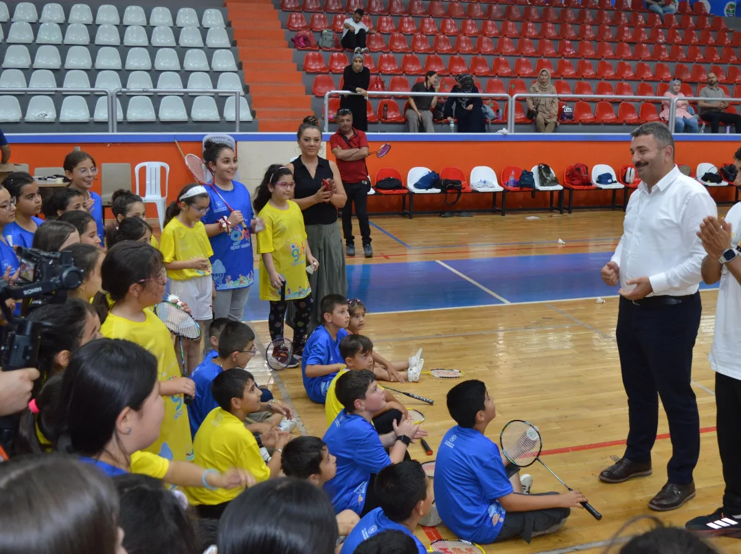 Sahalarda Enerji Yüksek, Yüzlerde Tebessüm Tam! 🏸✨İl Müdürümüz Sayın Yasin Çakmakçı, Gsb Ve En (12)