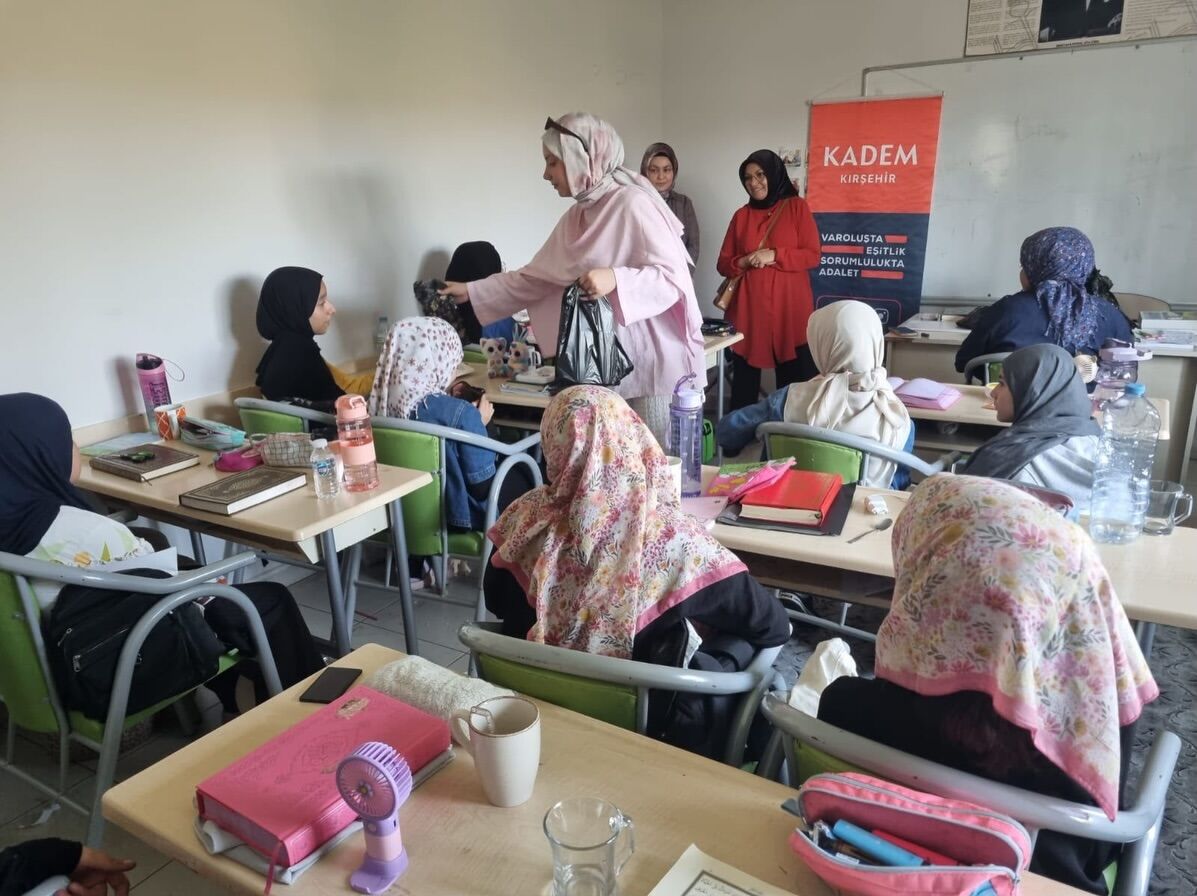 🌿 Birlikte Güzelleşen Anlar…Ahi Genç Kadem Ekibimizle Birlikte Hatice Hatun Yatılı Kur’an Kursu (2)