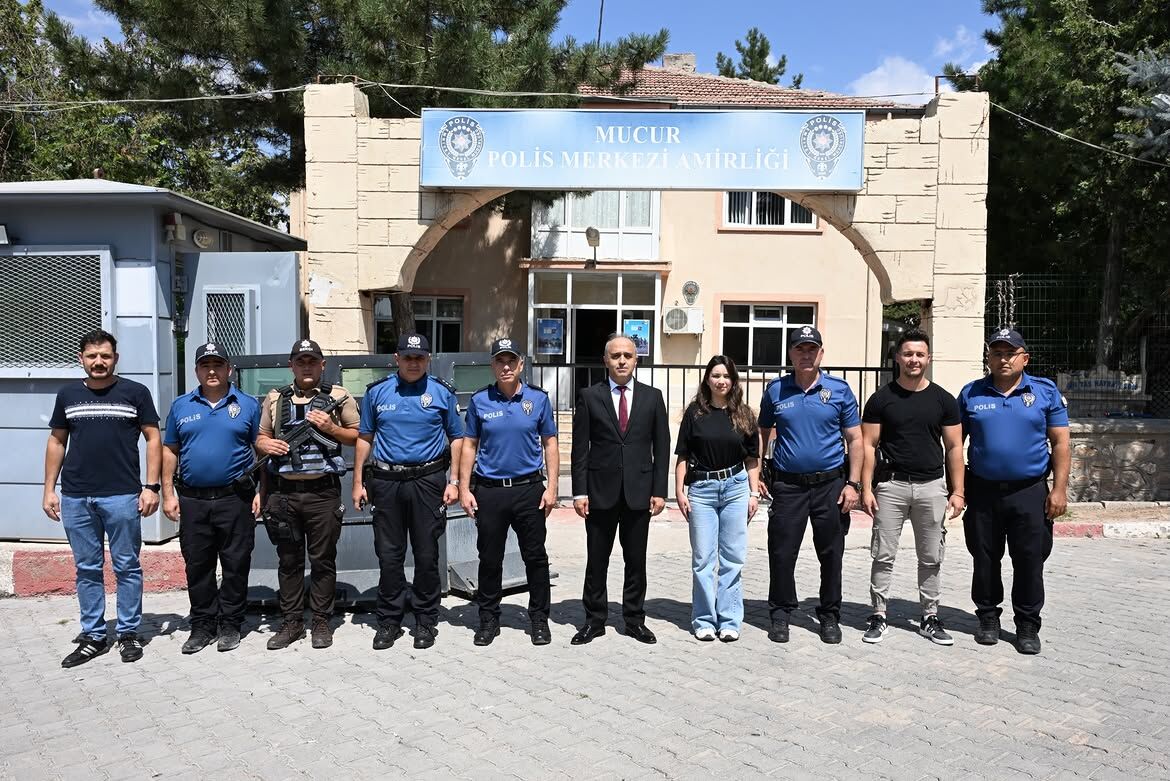 İl Emniyet Müdürümüz Sayın Dr. @Mesutgorucuresmi , Mucur İlçe Emniyet Müdürlüğümüzü Ziyaret Eder (2)