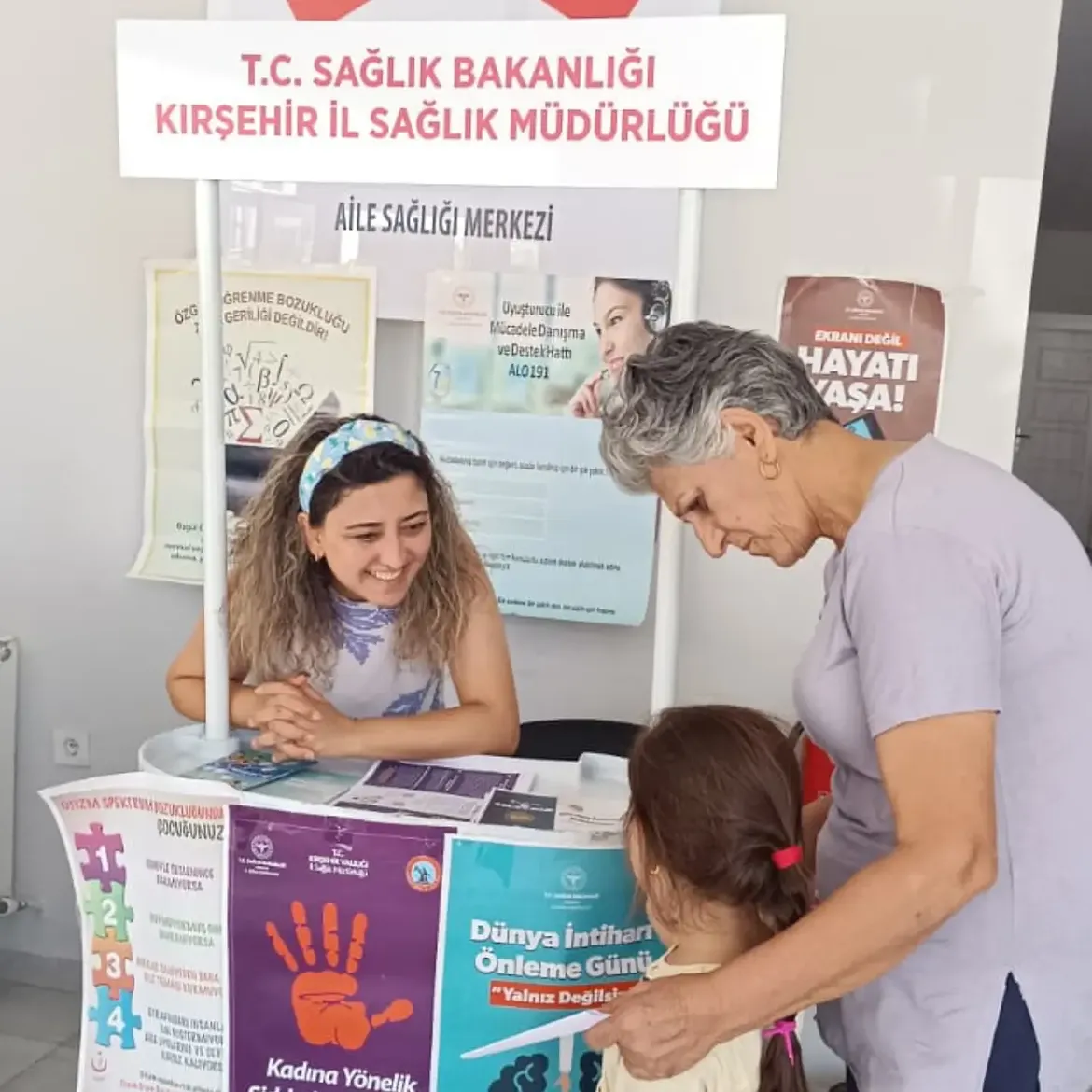 Merkez Shm De Görev Yapan Çocuk Gelişimci Rabia Koçyi̇ği̇t Özcan, Sosyal Çalışmacı Büşra Demi̇ryü