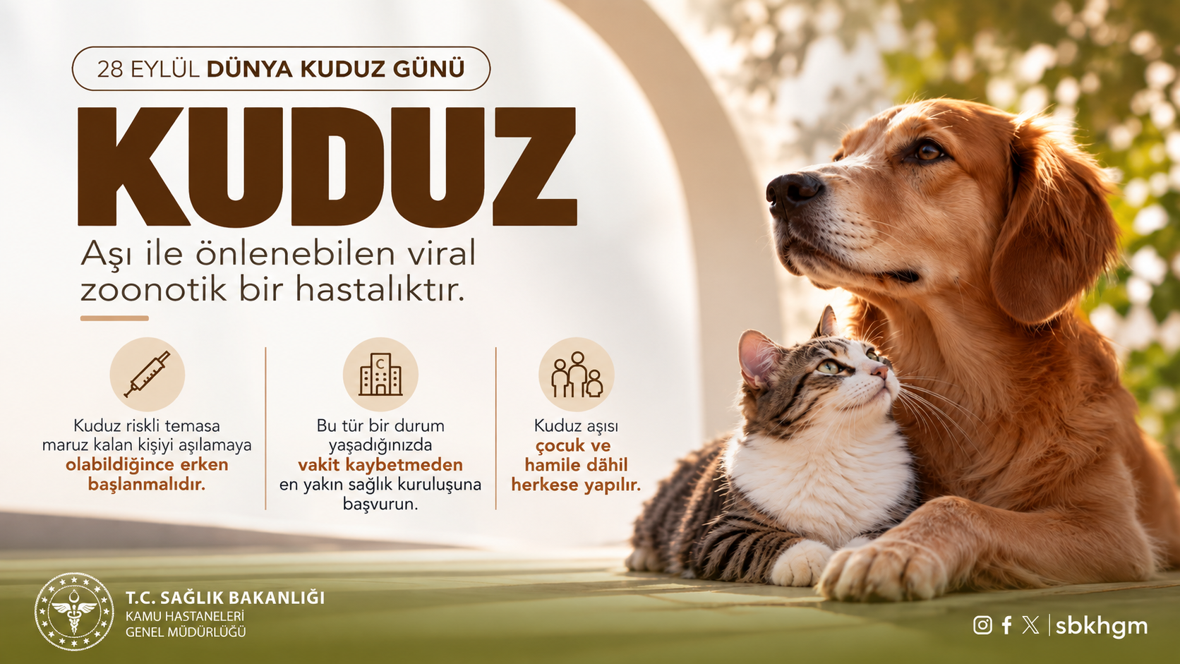 KIRŞEHİR’DE KUDUZ RİSKİNE KARŞI AŞI UYARISI