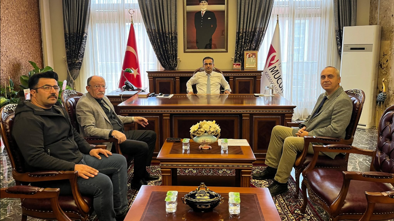 MUCUR’DA KAYMAKAM KIYICI’YA HOŞ GELDİN ZİYARETİ