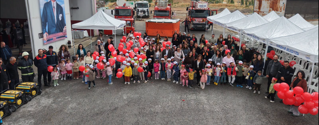 KIRŞEHİR’DE İTFAİYE HAFTASI KUTLANDI