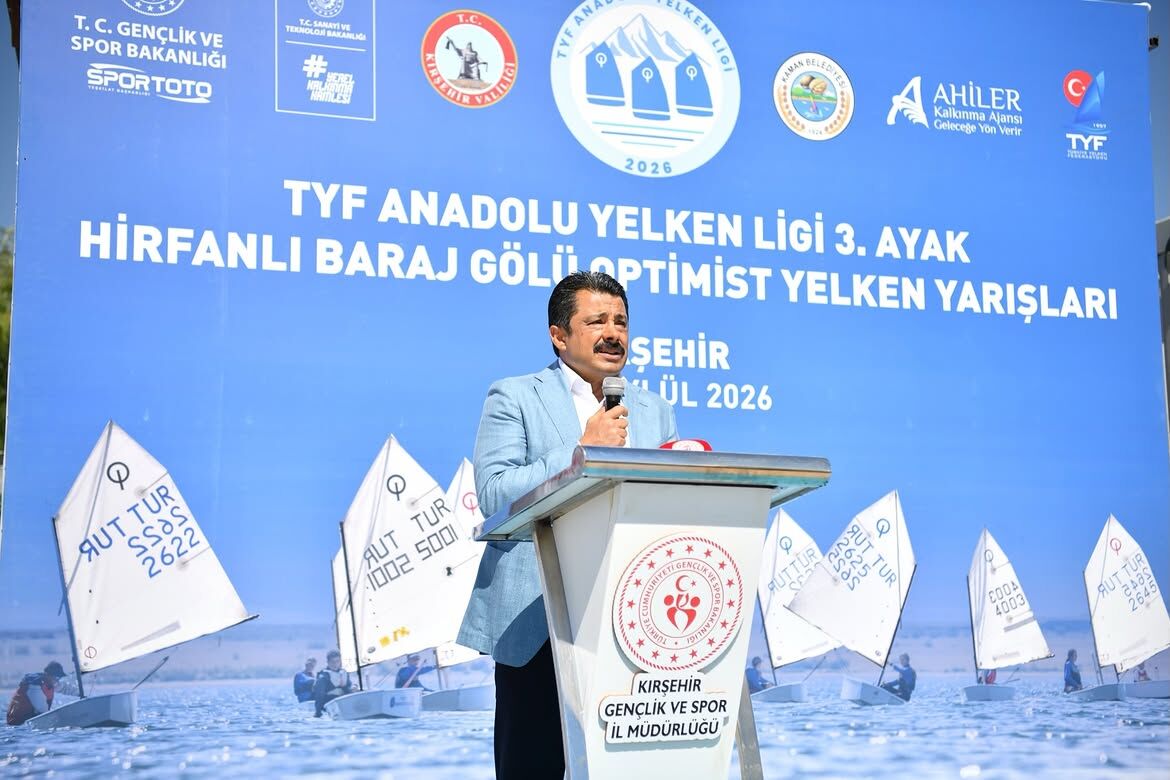 📍Kaman, Savcılı Plajı⛵Hirfanlı Baraj Gölü’nün Güzel Manzarası Eşliğinde, Anadolu Yelken Ligi’ni (1)