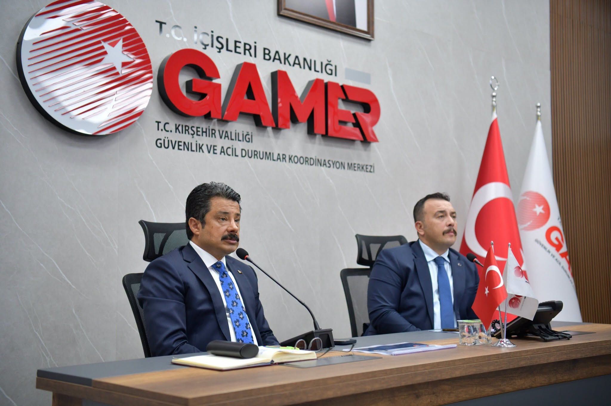 Kırşehir'de Okul Güvenliği İçin Toplantı Düzenlendi