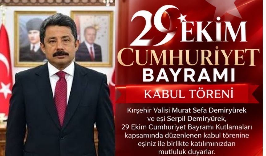 Kırşehir’de 29 Ekim Kabul Töreni Düzenlenecek