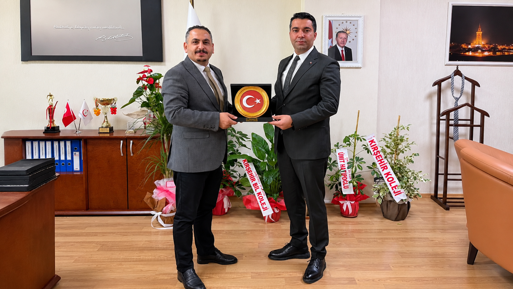 İç Anadolu'dan Sağlık Ziyareti: Başkan Demirci Hastanede