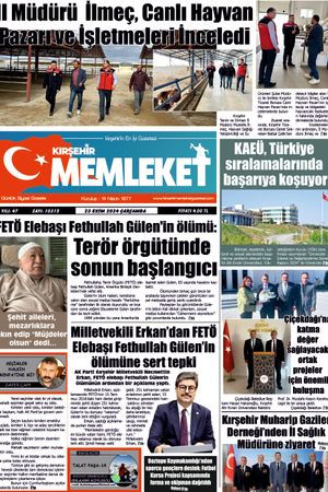 Kırşehir Memleket Gazetesi 23.10.2024