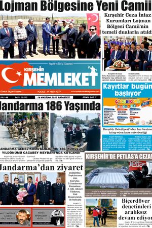 Kırşehir Memleket Gazetesi 16.06.2025