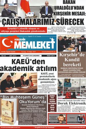 Kırşehir Memleket Gazetesi 04.02.2026