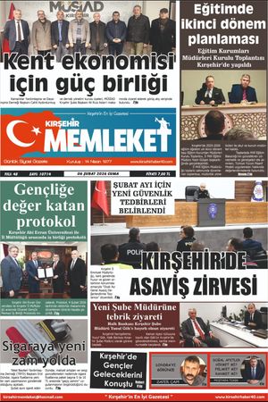 Kırşehir Memleket Gazetesi 06.02.2026