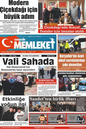 Kırşehir Memleket Gazetesi 04.03.2026