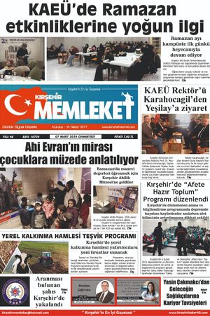 Kırşehir Memleket Gazetesi 07.03.2026