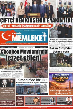Kırşehir Memleket Gazetesi 06.04.2026