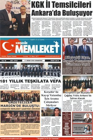 Kırşehir Memleket Gazetesi 11.04.2026