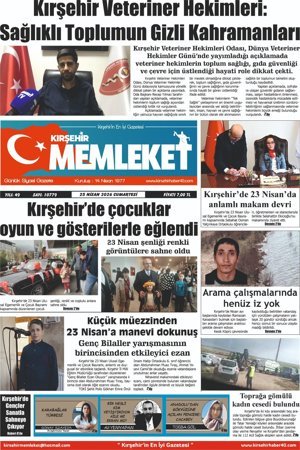 Kırşehir Memleket Gazetesi 25.04.2026