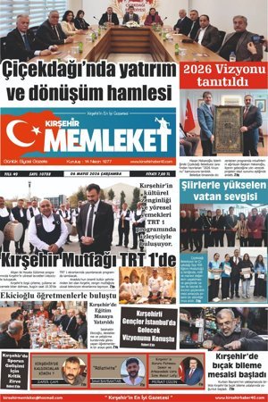 Kırşehir Memleket Gazetesi 06.05.2026