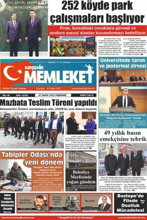 Kırşehir Memleket Gazetesi 07.05.2026