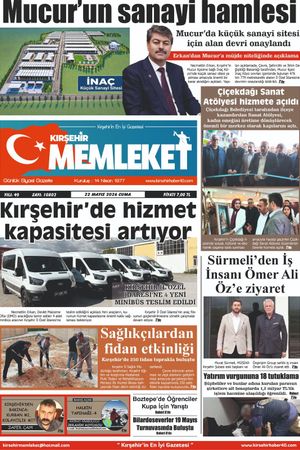 Kırşehir Memleket Gazetesi 22.05.2026