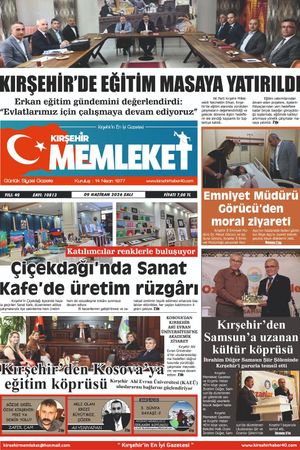 Kırşehir Memleket Gazetesi 09.06.2026