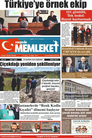 Kırşehir Memleket Gazetesi 04.06.2026
