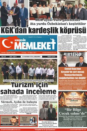Kırşehir Memleket Gazetesi 10.06.2026