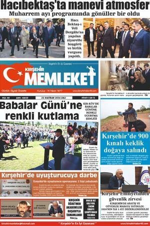 Kırşehir Memleket Gazetesi 23.06.2026